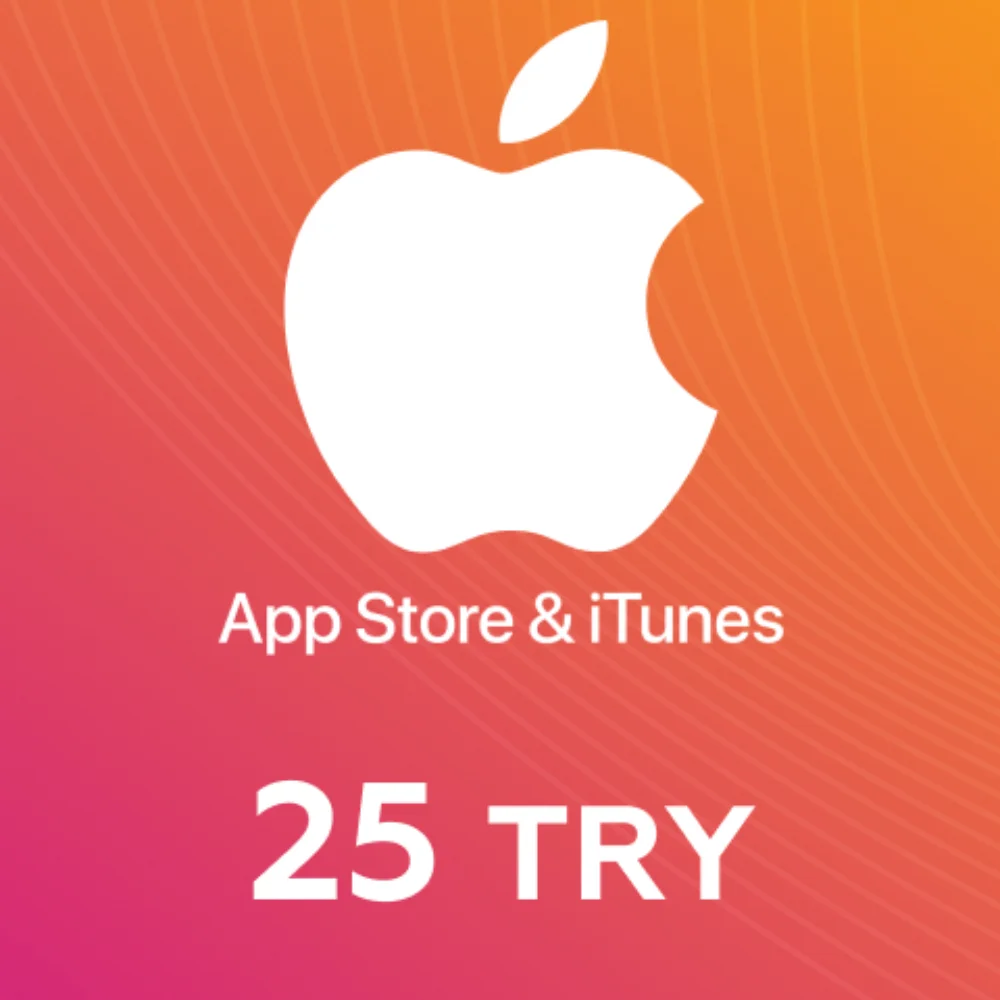 Купить App Store & iTunes 25 TRY со скидкой в интернет магазине IGM.GG